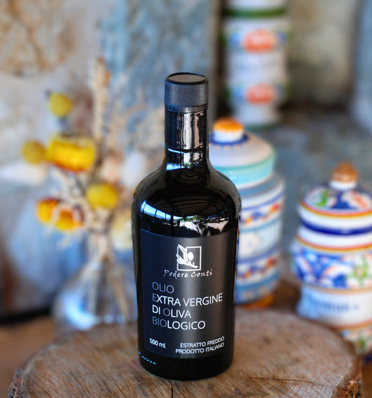 Olio Extra Vergine di Oliva Biologico (bottiglia da 0,5 LT)
