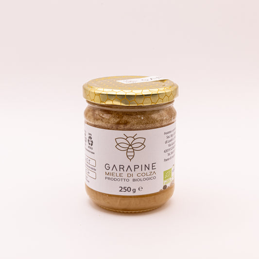Miele di Colza Biologico Garapine 250g