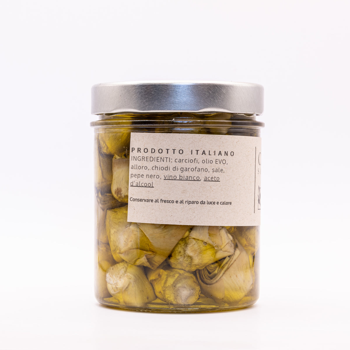 Cuori di Carciofi sott'olio, dettaglio